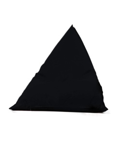 Πολυθρόνα Πουφ Κήπου Pyramid Μαύρο 145x90x35 cm - Img 15