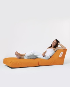 Πολυθρόνα Πουφ Κήπου Siesta Πορτοκαλί 180x55x40 cm - Img 6