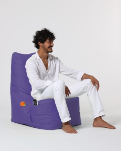 Πουφ beanbag κήπου Diamond Μωβ - Img 14