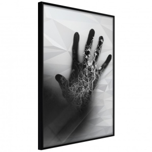 Πόστερ - Electrifying Touch, με μαύρη κορνίζα, 30x45 cm