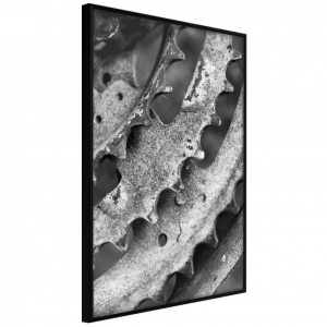 Πόστερ - Sprocket Wheel, με μαύρη κορνίζα, 40x60 cm