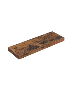 Ράφι τοίχου, Vasagle, Rustic Καφέ, LWS26BX, 60 x 20 x 3.8 cm