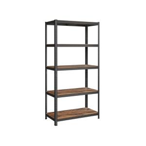 Ραφιέρα αποθήκευσης Songmics Μαύρο 200x120x60 cm
