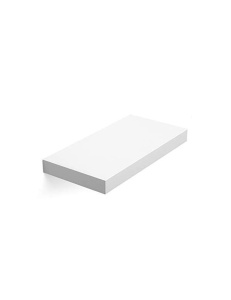 Ράφι τοίχου, Vasagle, LWS24WT, Λευκό, 40 x 20 x 3.8 cm