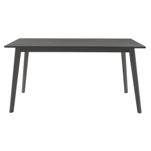 Σετ τραπέζι και καρέκλες Benson-Toto 7 τεμάχια Γκρι Rustic 150x90x75 cm - Img 3