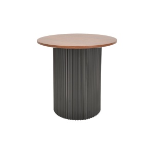 Σετ 2 τραπεζάκια σαλονιού Dovel Καφέ 70x70x50 cm - Img 3