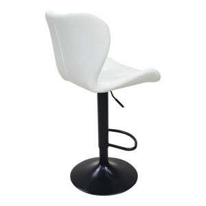 Σκαμπό μπαρ ajustabil Coozy Λευκό 46x47x112 cm - Img 2