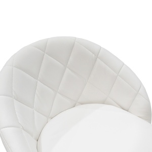 Σκαμπό μπαρ Balina Pako World Λευκό 52x53x109 cm - Img 6
