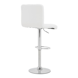 Σκαμπό μπαρ Remina Pako World Λευκό 44x44x112 cm - Img 2