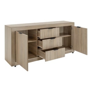 Συρταριέρα Doha Pako World Sonoma 180x45x80.5 cm - Img 2