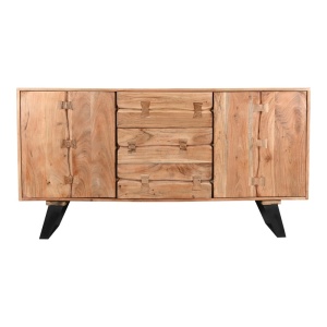 Συρταριέρα Leontina boho Φυσικό 150x45x86 cm - Img 3