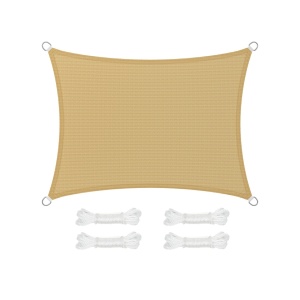 Τέντα σκίασης Songmics Κίτρινο 300x400 cm