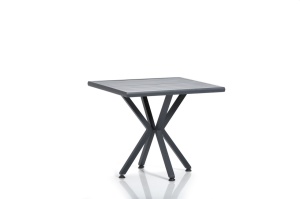 Τραπέζι Κήπου Samara 1 Γκρι 94x78x94 cm