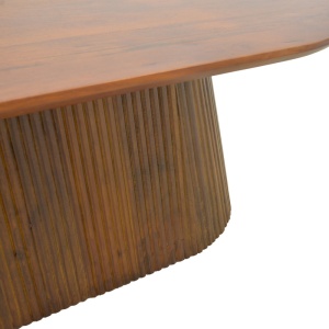 Τραπεζάκι σαλονιού Aithra, Καρυδί, 60x120x42 cm - Img 6