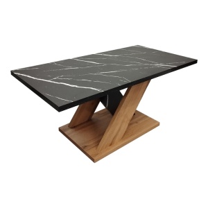 Τραπεζάκι σαλονιού Solange Φυσικό 110x55x47.5 cm - Img 3