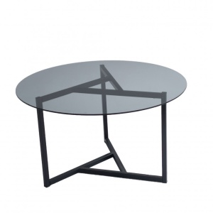 Τραπεζάκι σαλονιού Trio sehpa / fume tempered glass S402F - Img 8