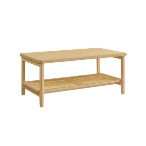 Τραπεζάκι σαλονιού Vasagle Μπεζ 100x55x45 cm