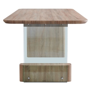 Τραπέζι Faghan Καφέ MDF 180x90x76 cm - Img 5