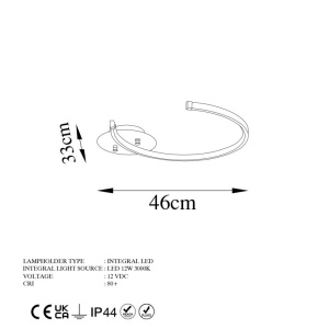 Φωτιστικό οροφής Moon - 13326 Χρυσό - Img 8