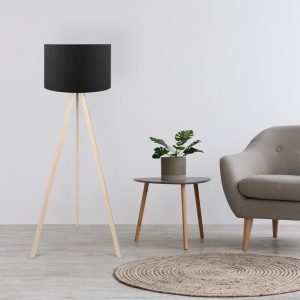 Φωτιστικό Δαπέδου AYD-1517 Μαύρο 38x140 cm