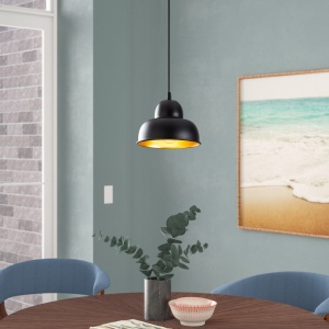 Φωτιστικό οροφής Berceste - 180BLACK-S Μαύρο