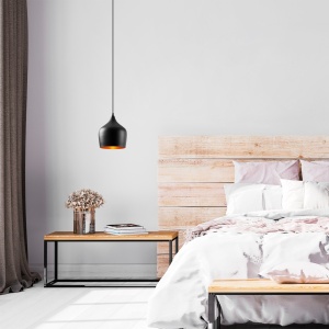 Φωτιστικό οροφής Dodo Μαύρο 22x22x124 cm