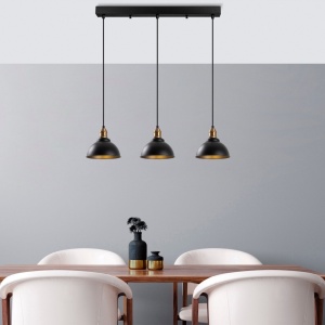 Φωτιστικό οροφής Varzan Μαύρο 70x21x117 cm