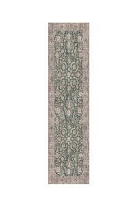 Χαλί διάδρομος Beau Floral Πράσινο 60x230 cm, Flair Rugs - Img 2