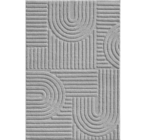 Χαλί Art Ασημί boho 120x170 cm