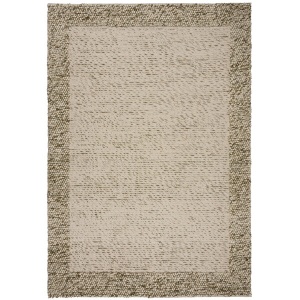 Χαλί Bobble Wool Border Πράσινο 200X290 cm, Flair Rugs - Img 2