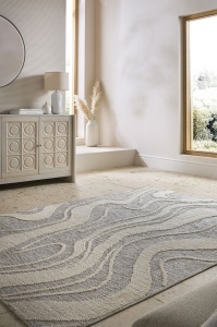 Χαλί Calder Washable Γκρι 200x310 cm, Flair Rugs