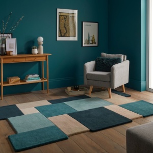 Χαλί Collage Teal 150X240 cm, Flair Rugs