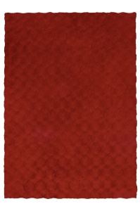 Χαλί Diamond Cut Κόκκινο 80x150 cm