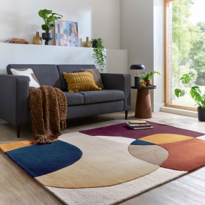 Χαλί Glow Καφέ 160x230 cm, Flair Rugs