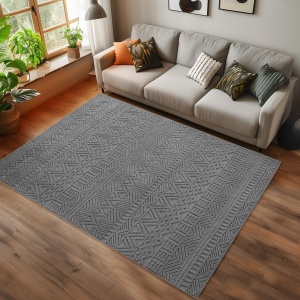 Χαλί Helix etno V3 Ασημί 160x230 cm