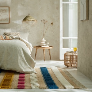 Χαλί Medina Jute Natural/Πολύχρωμο 120X170 cm, Flair Rugs