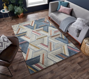 Χαλί Ortiz Πολύχρωμο 120x170 cm, Flair Rugs