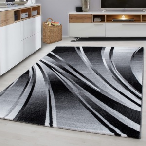 Χαλί Parma Μαύρο V1 200x290 cm