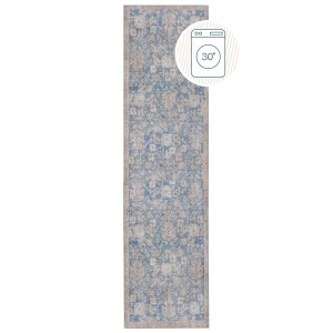Χαλί διάδρομος Orelia Global Μπλε 60x230 cm, Flair Rugs - Img 2