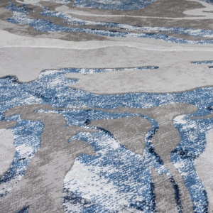 Χαλί Διαδρόμου Marbled Bleumarin 60X230 cm, Flair Rugs - Img 4