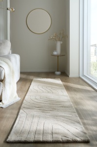 Χαλί Διαδρόμου Mesmerise Μπεζ 60x230 cm, Flair Rugs - Img 5