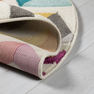 Χαλί Bolero Πολύχρωμο 160X160 cm, rotund, Flair Rugs - Img 3