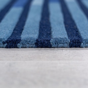 Χαλί Conway Retro Shaped Σκούρο Μπλε 200x290 cm, Flair Rugs - Img 3