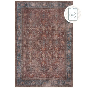 Χαλί Cyra Washable Κόκκινο 190x290 cm, Flair Rugs - Img 2