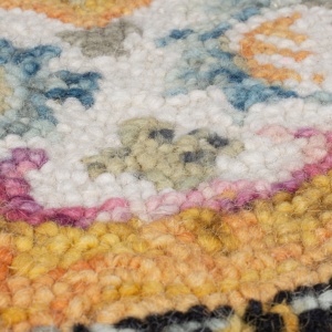 Χαλί Dahlia Κίτρινο/Πολύχρωμο 160X230 cm, Flair Rugs - Img 4