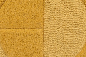 Χαλί Gigi Κίτρινο Ochre 160X160 cm, rotund, Flair Rugs - Img 4