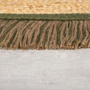 Χαλί Kahana Πράσινο 180X180 cm, rotund, Flair Rugs - Img 5
