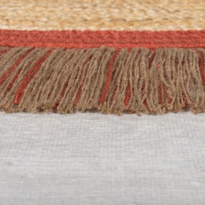 Χαλί Kahana Terra 180X180 cm, rotund, Flair Rugs - Img 5