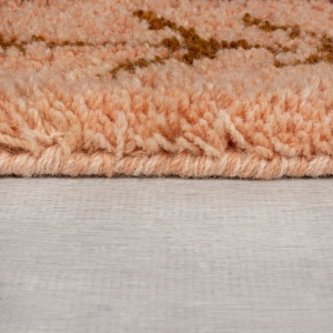 Χαλί Maroc Sahara Shaggy Ροζ 200X290 cm, Flair Rugs - Img 4
