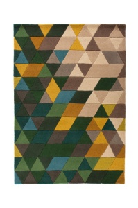 Χαλί Prism Πράσινο/Πολύχρωμο 160X220 cm, Flair Rugs - Img 2